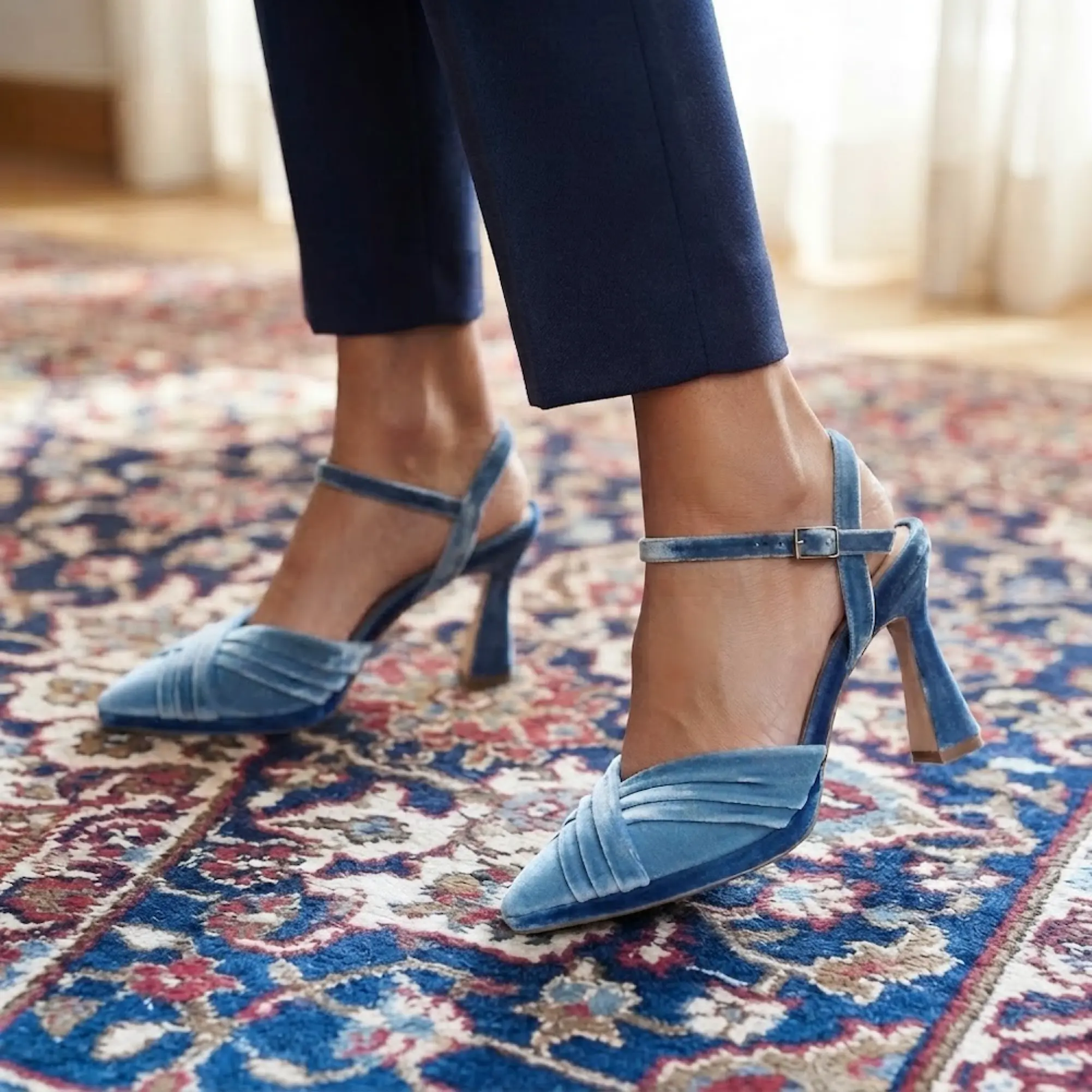 SALON TERCIOPELO AZUL
